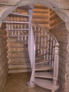 Винтовая лестница белорусского производства